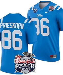 Caden Prieskorn Jersey Ole Miss Rebels
