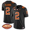 Cade Klubnik Jersey #2 Clemson Tigers Vapor Limited Acc Patch College Football Stitched Black
