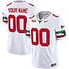 Custom Texas Longhorns Jersey Name and Number Mexico Vapor College Football White