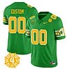 Custom Oregon Ducks Jersey Name and Number Honor Spencer Webb Patch Football Green