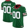 Custom Texas Longhorns Jersey Name and Number Mexico Vapor College Football Green