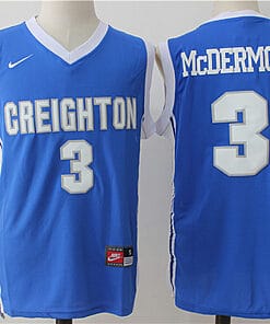 Doug McDermott Jersey #3 Creighton Bluejays NCAA Basketball Jersey Blue