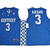 Edrice Adebayo Jersey #3 Kentucky Wildcats NCAA Basketball Blue