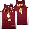 Scottie Barnes Jersey #4 Florida State NCAA Basketball Jersey