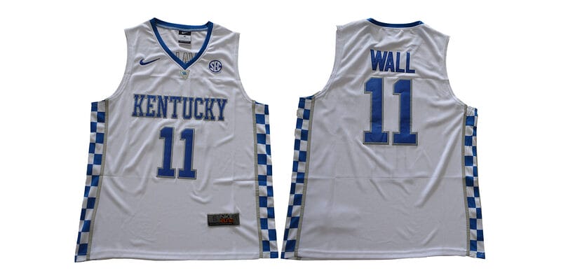 Karl Anthony Towns Jersey #12 Kentucky Wildcats NCAA Basketball White