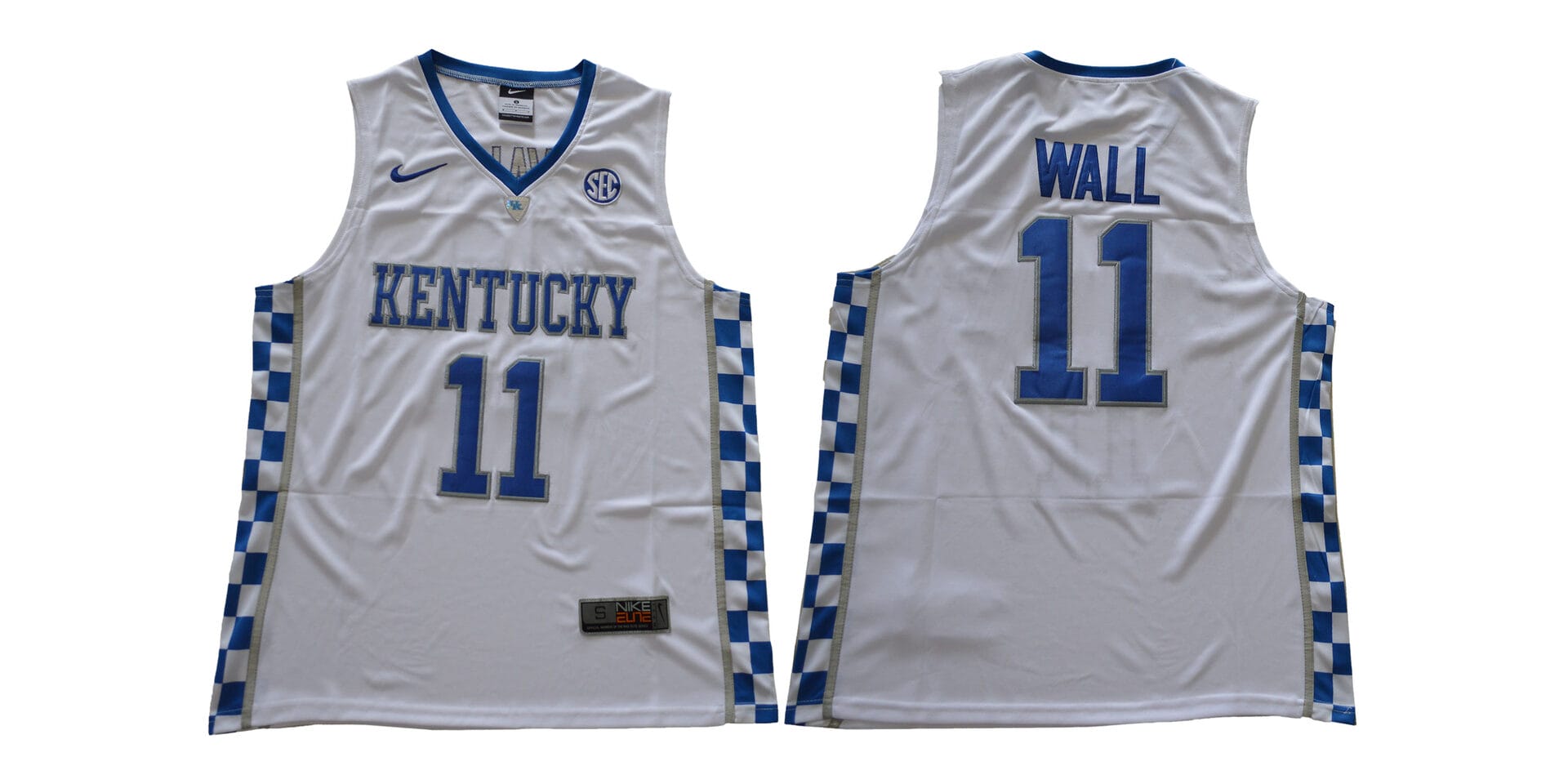 Karl Anthony Towns Jersey #12 Kentucky Wildcats NCAA Basketball White
