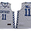 John Wall Jersey #11 Kentucky Wildcats NCAA Basketball White