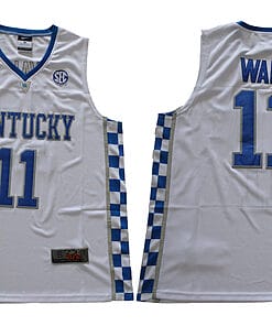 John Wall Jersey #11 Kentucky Wildcats NCAA Basketball White