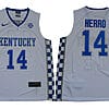 Tyler Herro Jersey #14 Kentucky Wildcats NIL College Basketball White