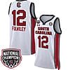 MiLaysia Fulwiley Jersey #12 South Carolina Gamecocks Basketball 2024 National Champions All Stitched White