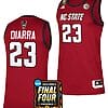Mohamed Diarra Jersey #23 NC State Wolfpack 2024 NCAA March Madness Final Four Basketball Red