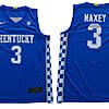 Tyrese Maxey Jersey #3 Kentucky Wildcats NCAA Basketball Blue