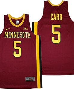 Marcus Carr Jersey #5 Minnesota Golden Gophers NCAA College Basketball Jersey