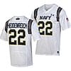 Navy Midshipmen Eli Heidenreich Jersey #22 College Football 2023 Aer Lingus Classic White Replica