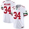 Ricky Williams Jersey #34 Texas Longhorns Mexico Vapor College Football White