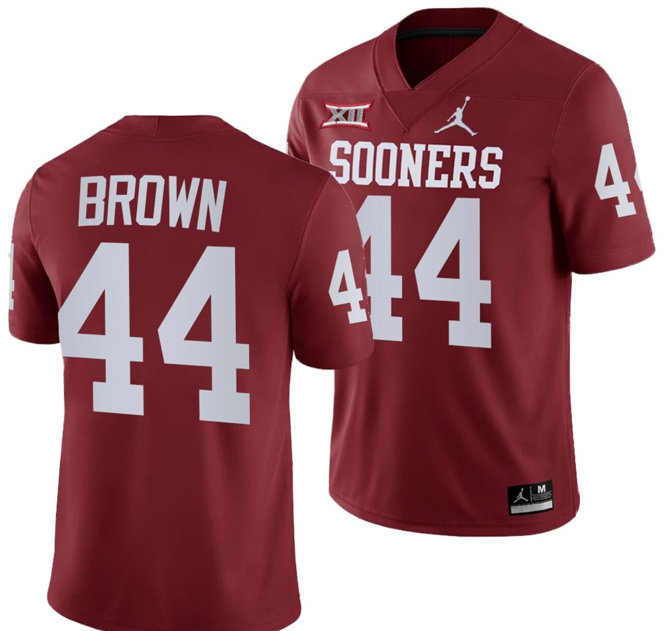 Sammy Brown Jersey #44 Oklahoma Sooners 2024 College Football Maroon