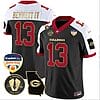 Stetson Bennett Jersey #13 Georgia Bulldogs Vapor Limited Orange Bowl Patch Alternate