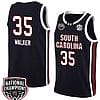 Sakima Walker Jersey #35 South Carolina Gamecocks 2024 NCAA Basketball National Champions Black
