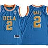 Ball Jersey #2 UCLA Bruins NCAA Basketball ersey Blue