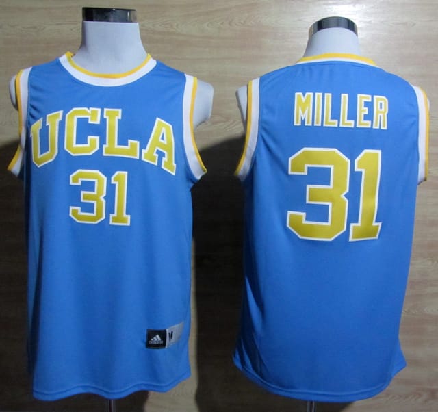 Reggie Miller Jersey #31 UCLA Bruins NCAA Basketball Blue