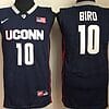 Sue Bird Jersey #10 Uconn Huskies NCAA Basketball Blue