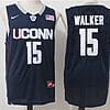 Kemba Walker Jersey #15 Uconn Huskies NCAA Basketball Dark Blue