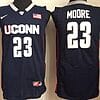Uconn Huskies #23 Maya Moore NCAA Basketball Jersey Blue