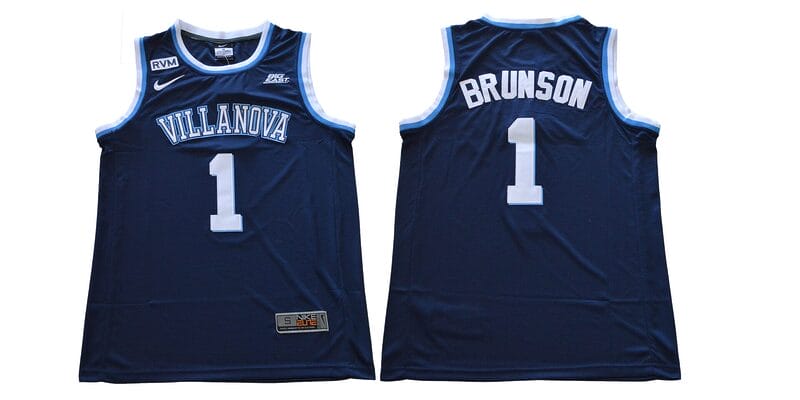 Jalen Brunson Jersey #1 Villanova Wildcats NCAA Ba