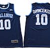 Donte DiVincenzo Jersey #10 Villanova Wildcats NCAA Basketball Jersey Dark Blue