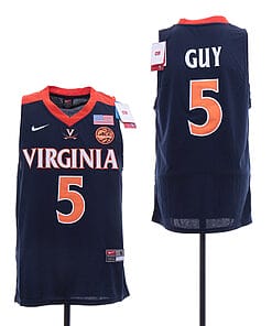 Kyle Guy Jersey #5 Virginia Cavaliers NCAA Basketball Jersey Navy
