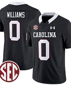 Debo Williams Jersey #0 South Carolina Gamecocks Football 1980 Throwback Vapor Limited Black