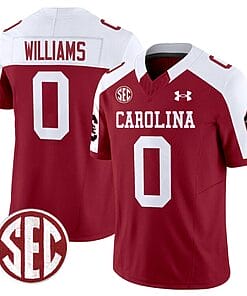 Debo Williams Jersey #0 South Carolina Gamecocks Football 1980 Throwback Vapor Limited Garnet Alternate