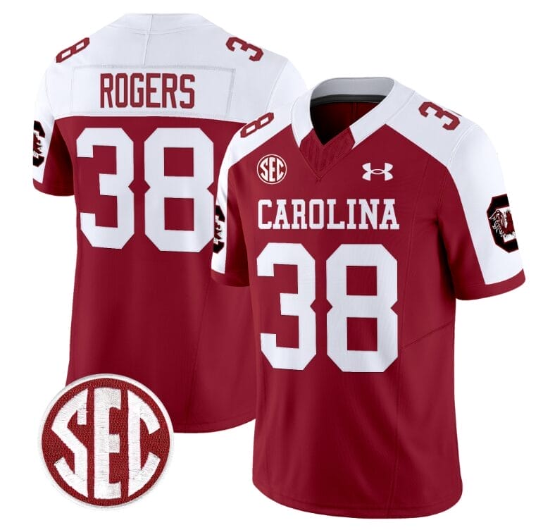George Rogers Jersey #38 South Carolina Gamecocks Football 1980 Throwback Vapor Limited Garnet Alternate