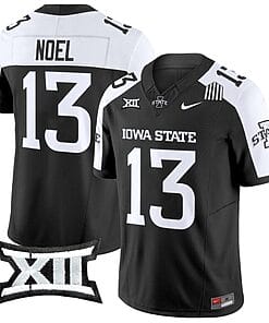 Jaylin Noel Jersey #13 Iowa State Cyclones Vapor Limited College Football Stitched Black Alternate