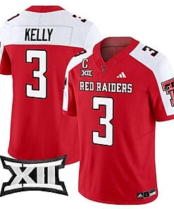 Josh Kelly Jersey #3 Texas Tech Red Raiders Vapor Limited Football Red Alternate