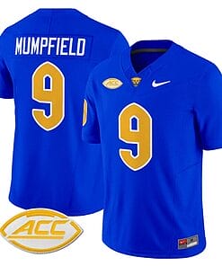 Konata Mumpfield Jersey #9 Pittsburgh Panthers Vapor Limited College Football Stitched Royal