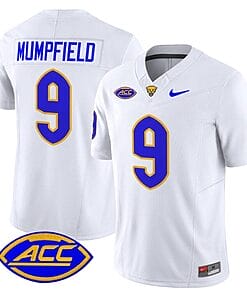 Konata Mumpfield Jersey #9 Pittsburgh Panthers Vapor Limited College Football Stitched White