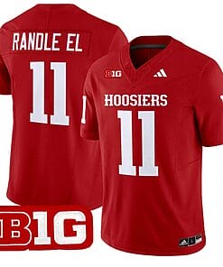 Randle El Jersey #11 Indiana Hoosiers Vapor Limited Football Crimson