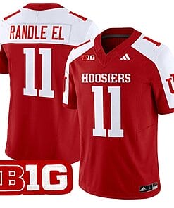 Randle El Jersey #11 Indiana Hoosiers Vapor Limited Football Crimson Alternate