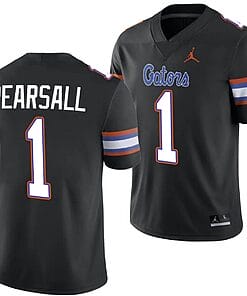 Ricky Pearsall Jersey #1 Florida Gators Alternate College Football 2023-24 Black
