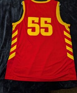 Alternative view of Custom Iowa State Basketball Jersey