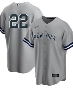 Juan Soto New York Yankees Gray Jersey - All Stitched