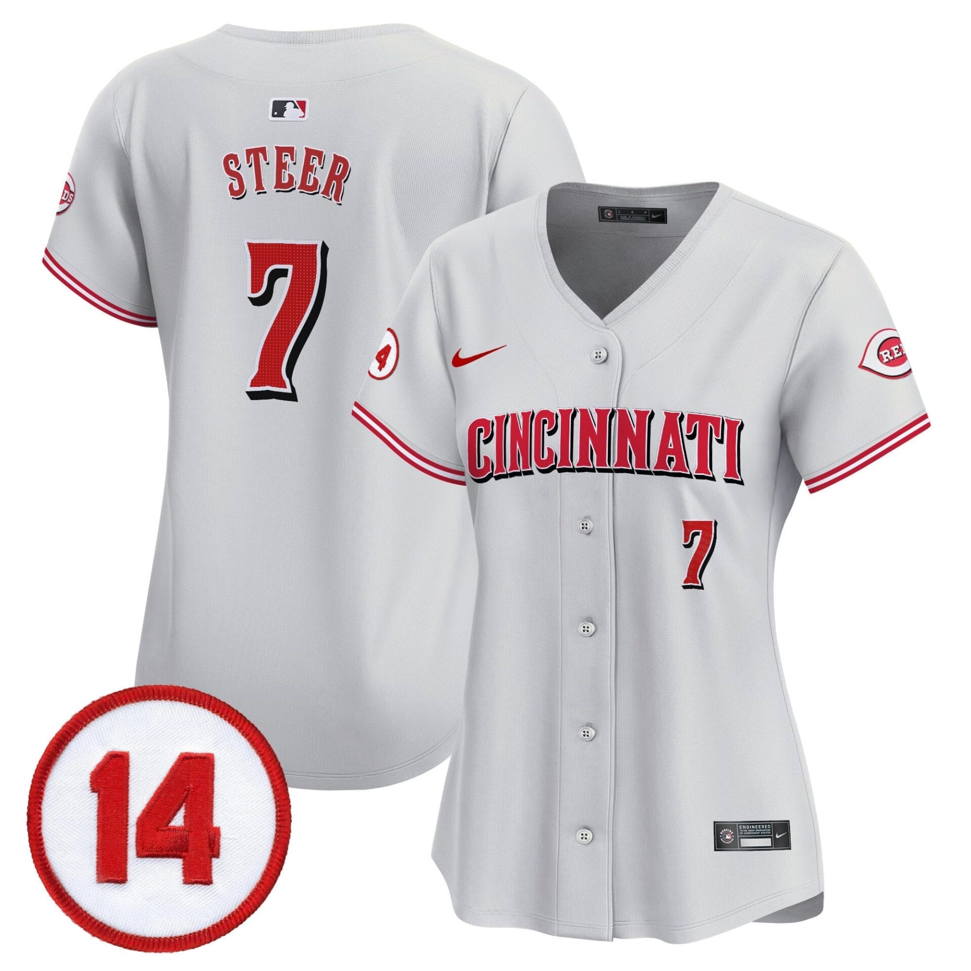 WoCincinnati Reds Pete Rose Patch Vapor Premier Limited Jersey - All Stitched - Image 19