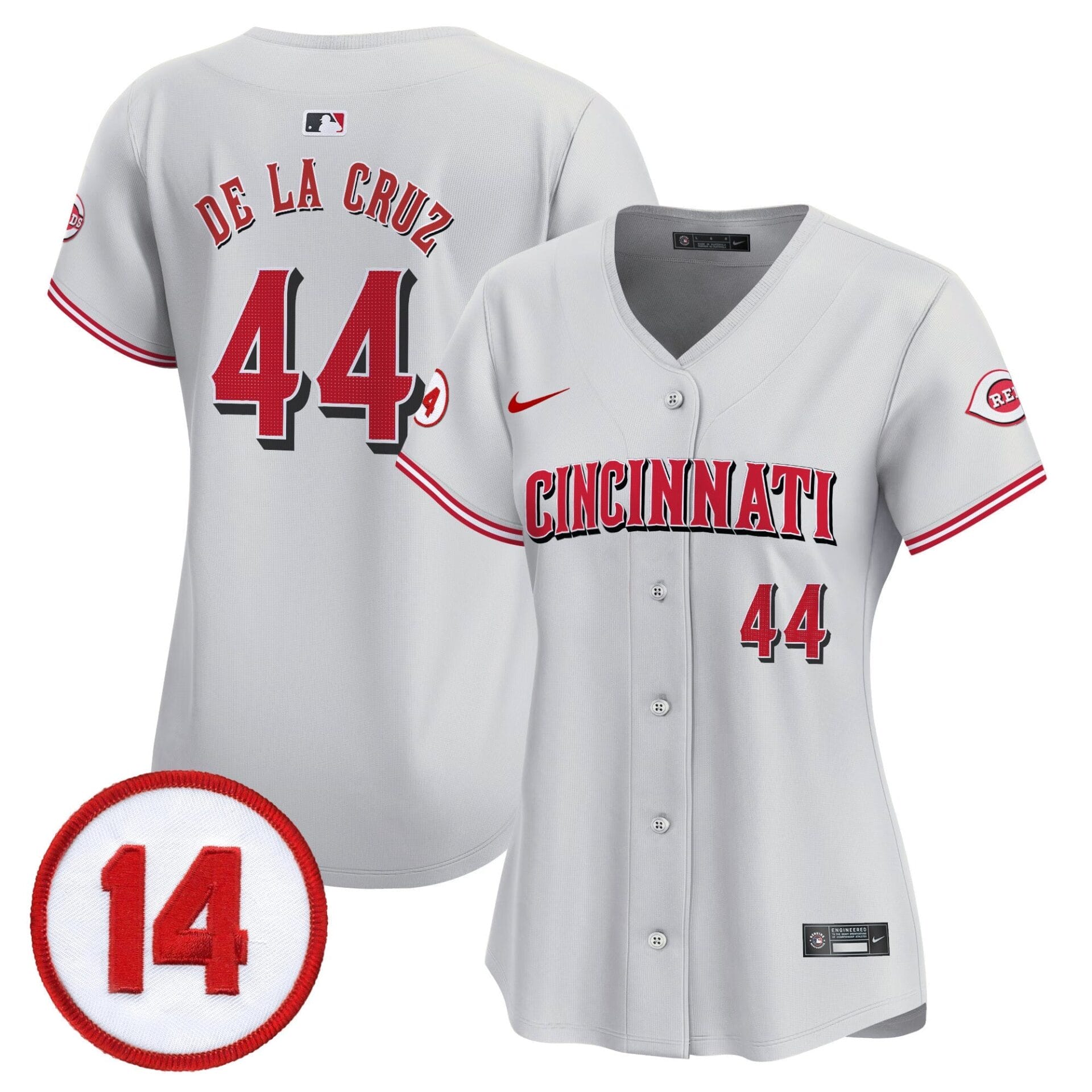WoCincinnati Reds Pete Rose Patch Vapor Premier Limited Jersey - All Stitched - Image 18
