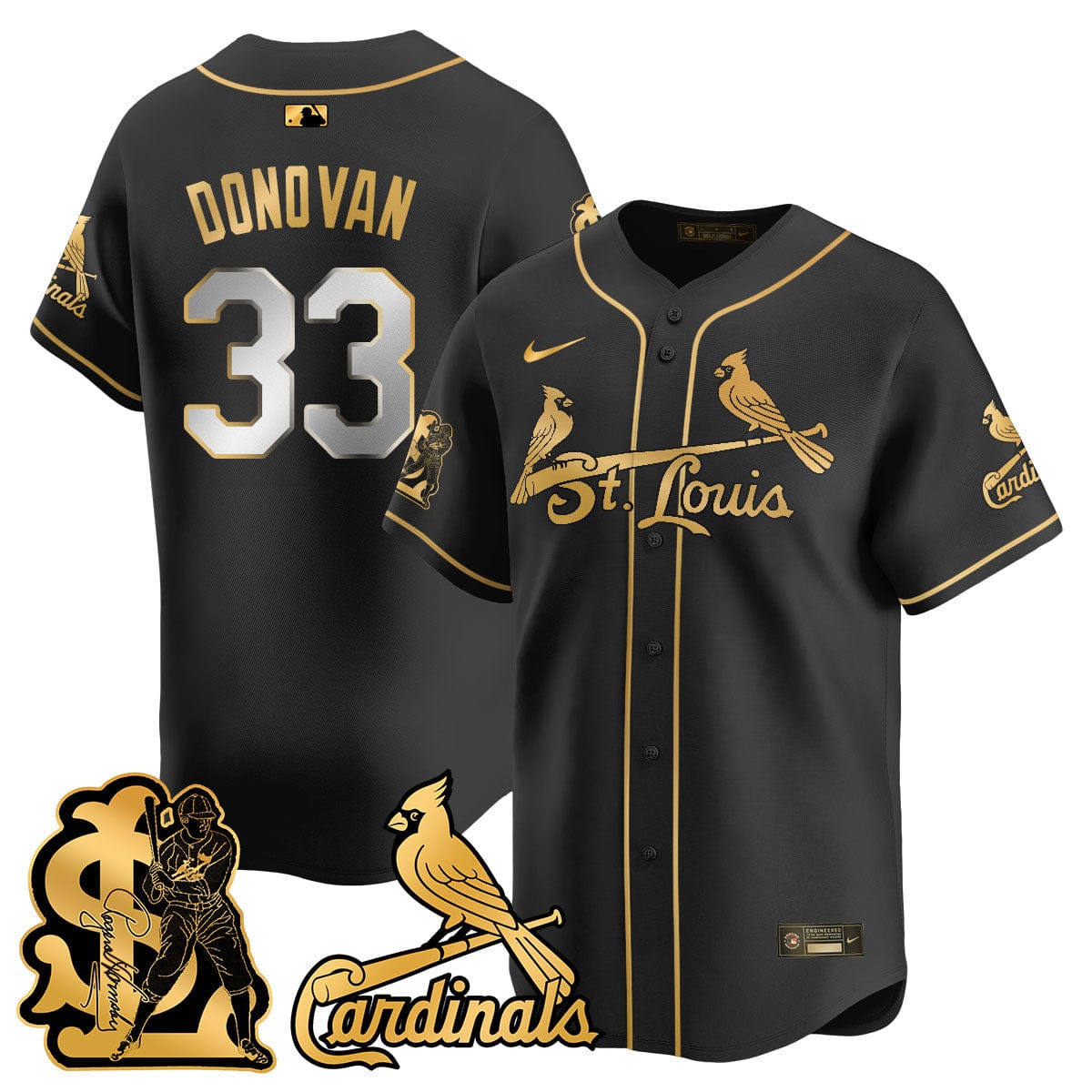 St. Louis Cardinals Rogers Hornsby Jersey - All Stitched - Image 6