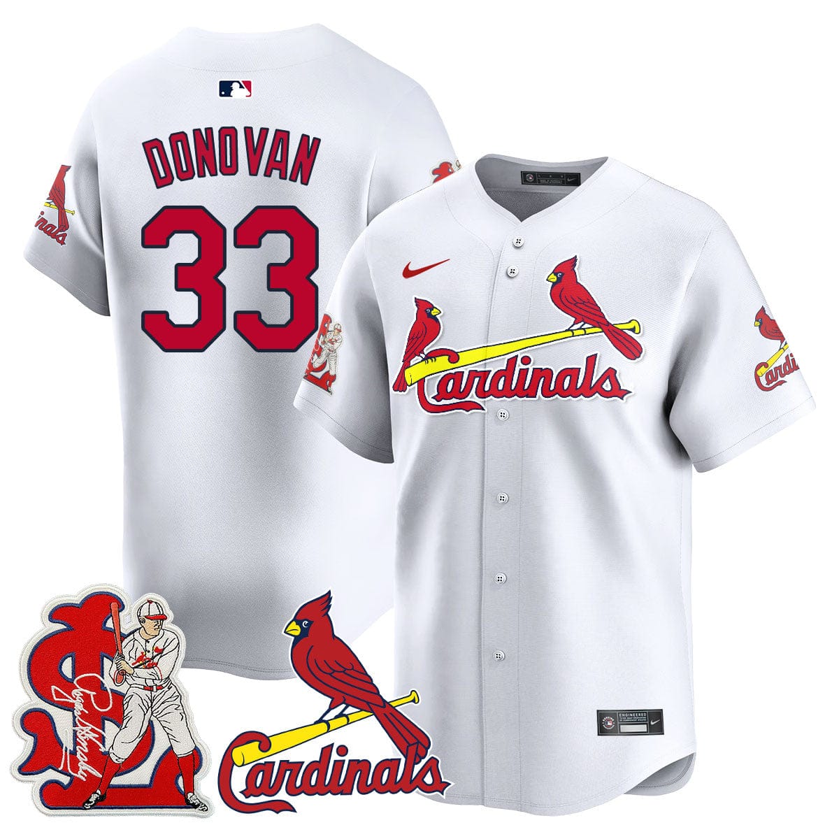 St. Louis Cardinals Rogers Hornsby Jersey - All Stitched - Image 45