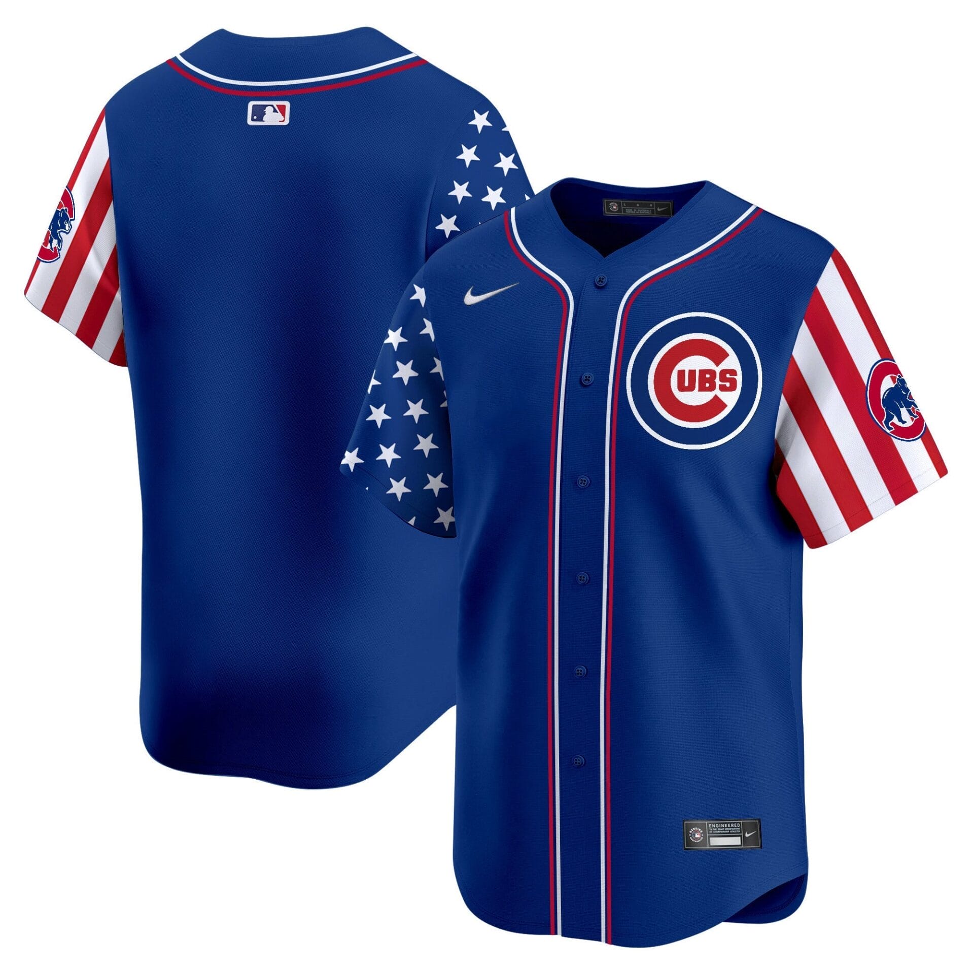 Chicago Cubs 2025 Memorial Day Vapor Premier Limited Jersey - All Stitched - Image 30