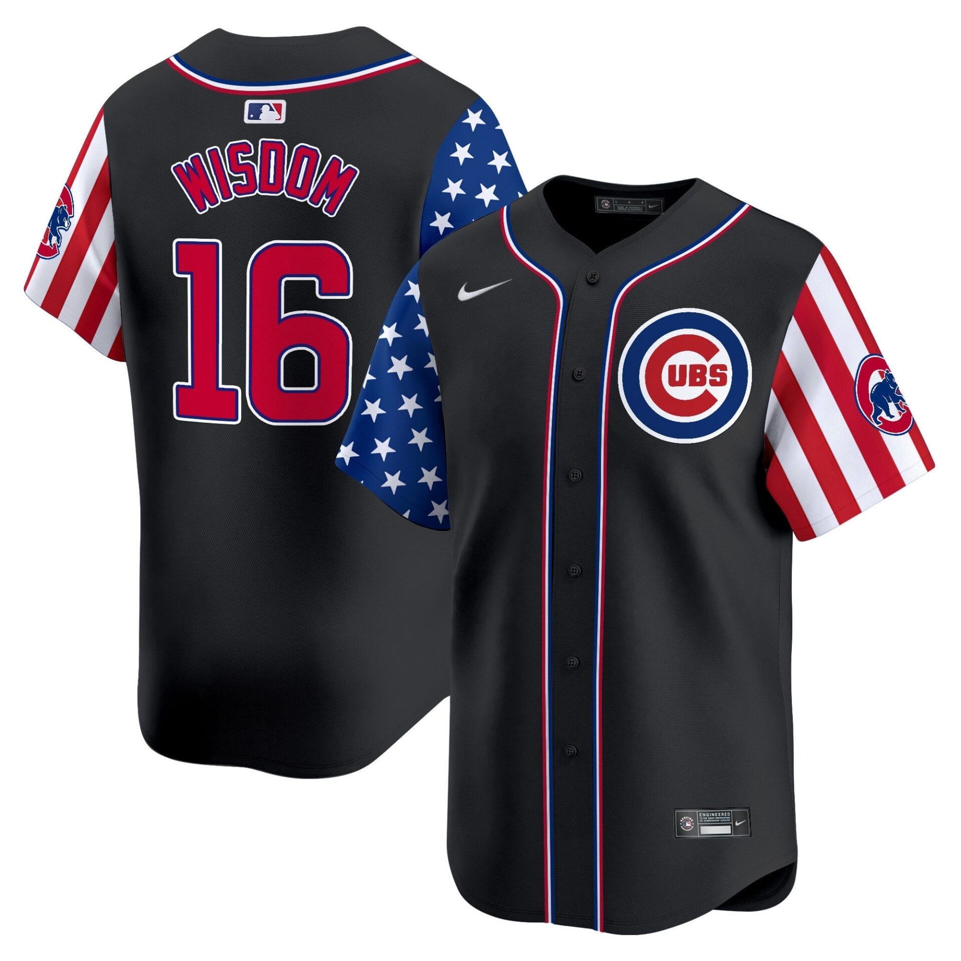 Chicago Cubs 2025 Memorial Day Vapor Premier Limited Jersey - All Stitched - Image 37