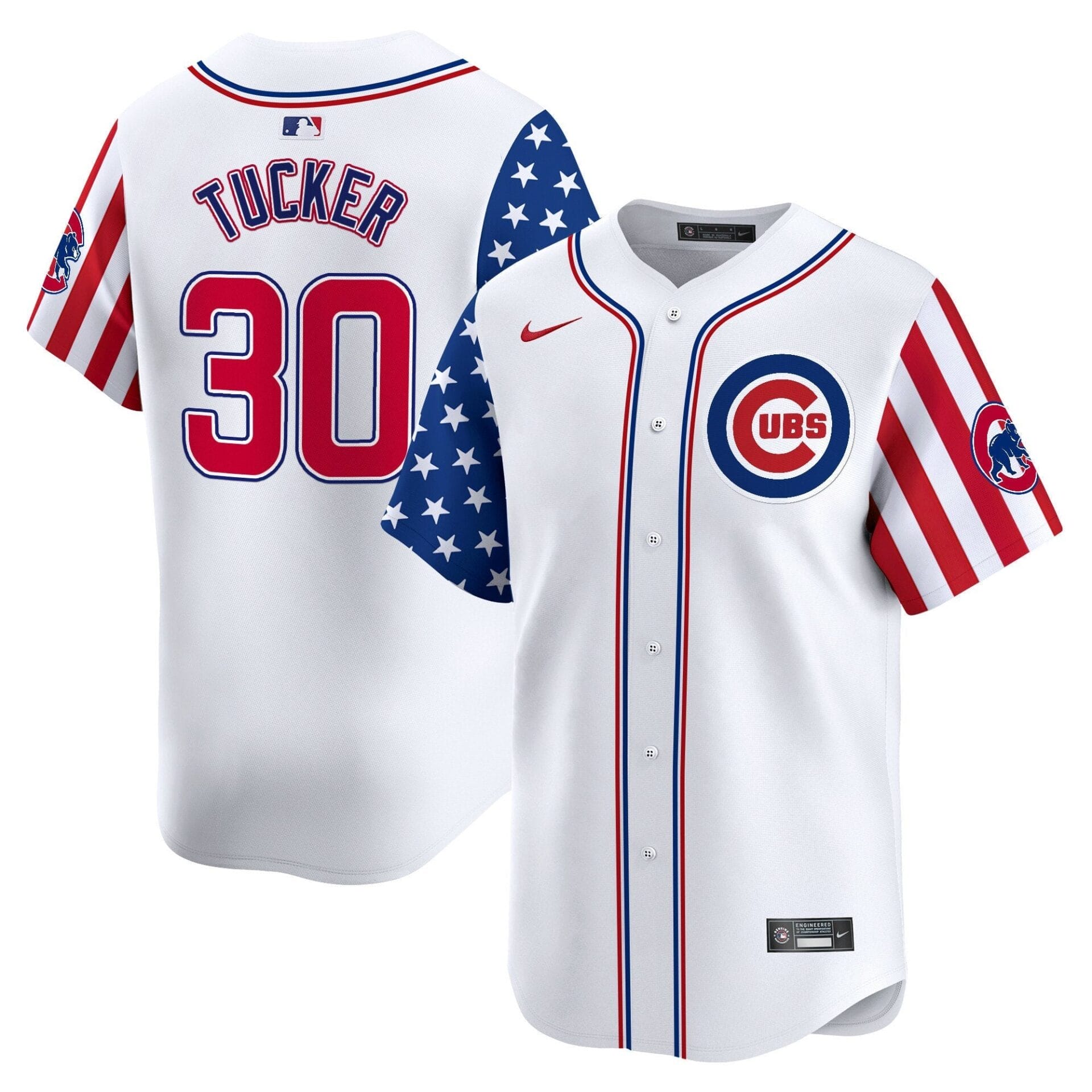 Chicago Cubs 2025 Memorial Day Vapor Premier Limited Jersey - All Stitched