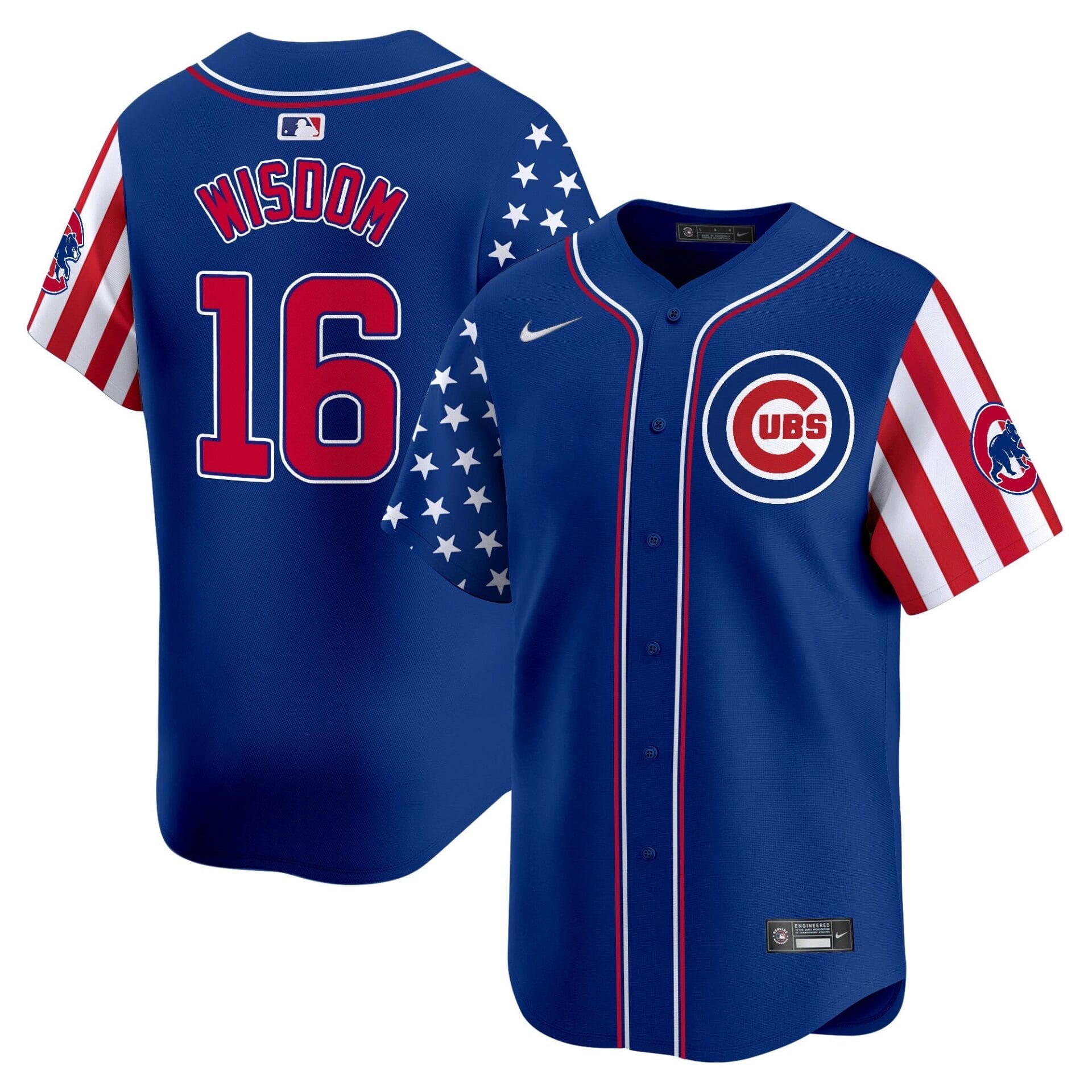 Chicago Cubs 2025 Memorial Day Vapor Premier Limited Jersey - All Stitched - Image 27